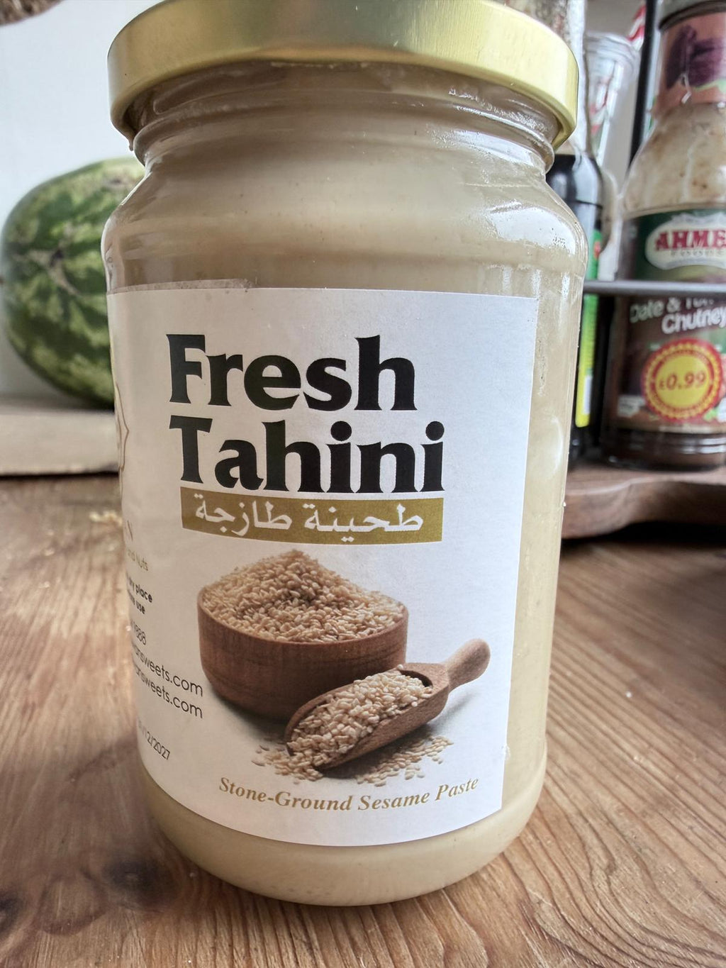 Raw White Tahini, 350ml