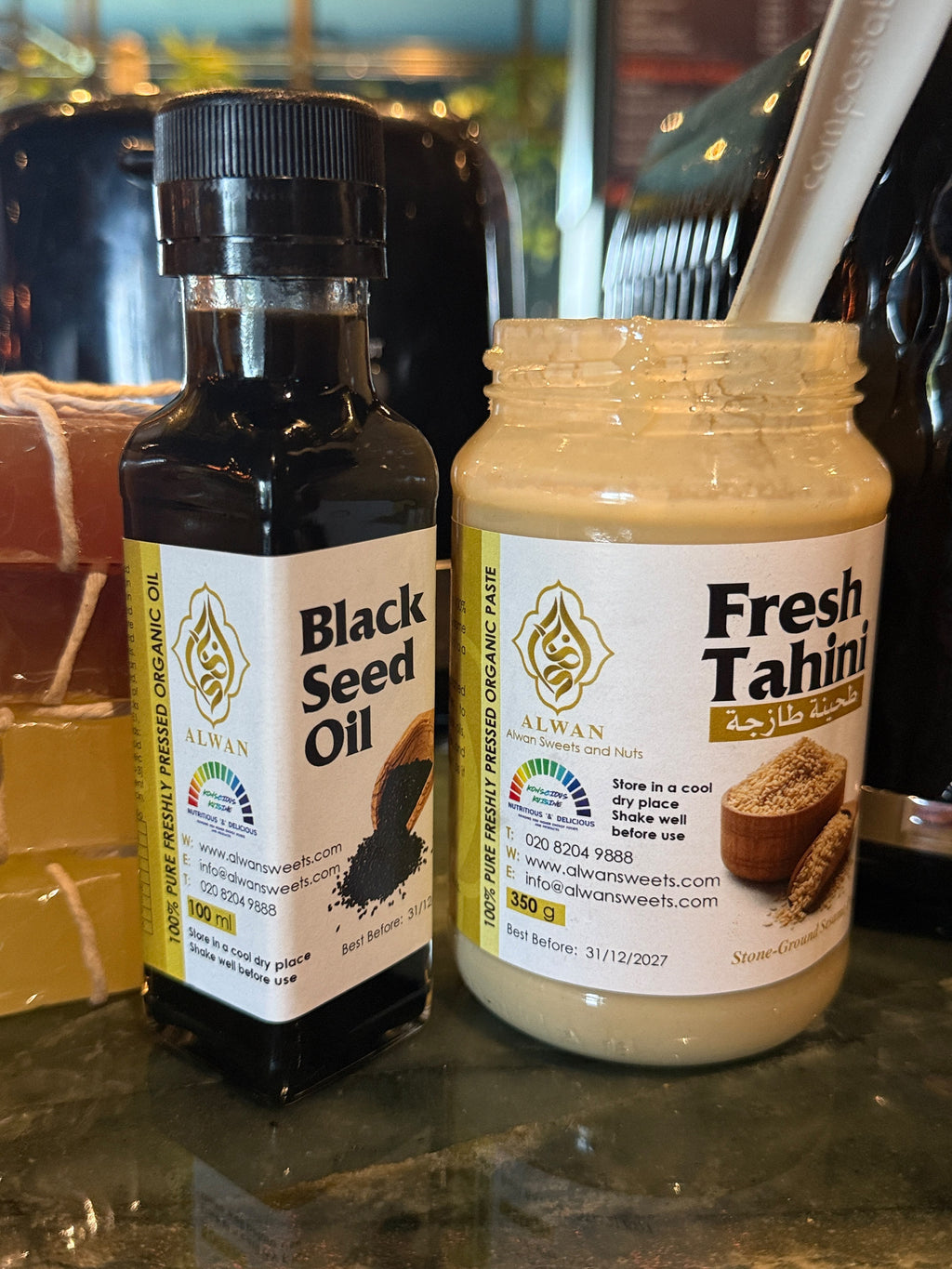 Raw White Tahini, 350ml
